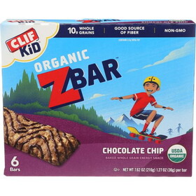 Clif Bar Clif Kid Z Bar, Chocolate Chip, Organic