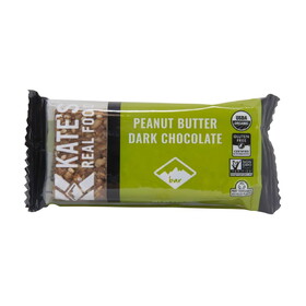 Kate's Real Food Energy Bar, Peanut Butter Dark Chocolate, Organic