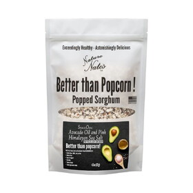 Nature Nate's Popped Black Sorghum, Avocado Oil and Pink Himalayan Sea Salt