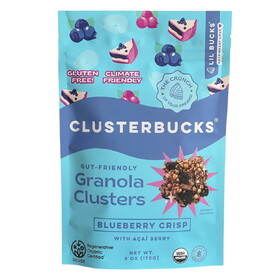 Clusterbucks Granola Clusters, Blueberry Crisp, Organic