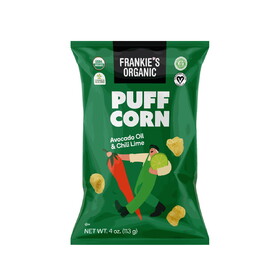Frankie's Organic Puffcorn, Avocado Oil & Chili Lime, Organic