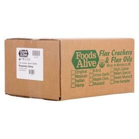 Foods Alive Crisp Crackers, Rosemary, Organic