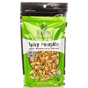 Eden Foods Spicy Pumpkin, Seeds, Dry Roasted, Organic