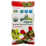 GimMe Roasted Seaweed Snack, Sesame, Organic