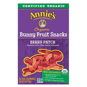 Annie's Fruit Snacks, Berry Patch, Organic