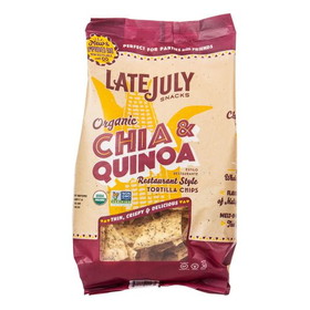 Late July Tortilla Chips, Restaurant Style, Chia &amp; Quinoa, Organic