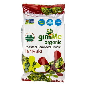 GimMe Teriyaki, Roasted Seaweed Snack, Organic