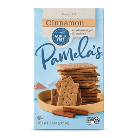 Pamela's Crackers, Cinnamon &amp; Sugar Grahams, Traditional