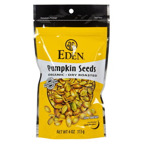Eden Foods Pumpkin Seeds, Dry Roasted, Organic