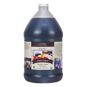 Azure Market Organics Maple Syrup, Grade A Dark Robust, Organic
