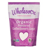 Wholesome Sweeteners Powdered Sugar, 12X Super Fine, Organic, Fair Trade
