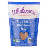 Wholesome Sweeteners Brown Sugar, Dark, Organic, Fair Trade