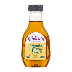 Wholesome Sweeteners Corn Syrup, Light, Organic