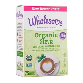 Wholesome Sweeteners Stevia Packets, Organic