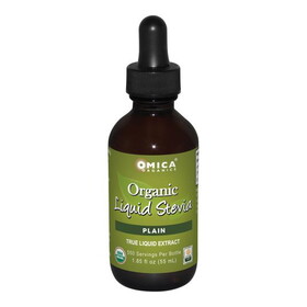Omica Organics Liquid Stevia Extract, Plain, Organic