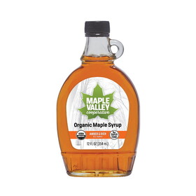 Maple Valley Coop Maple Syrup, Grade A Amber, Organic