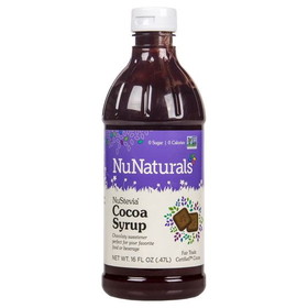 NuNaturals NuStevia Cocoa Syrup
