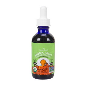 Sweet Leaf Monk Fruit Liquid Concentrate, Unflavored, Organic