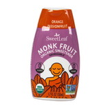 Sweet Leaf Monk Fruit Liquid Squeezable, Orange Passion Fruit, Organic