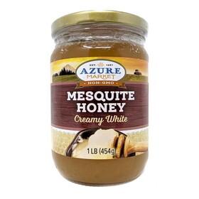 Azure Market Honey, Creamy White, Mesquite