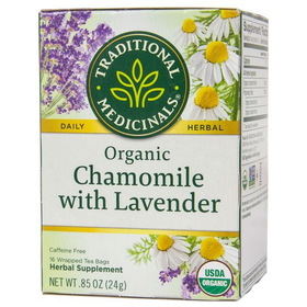 Traditional Medicinals Chamomile with Lavender Tea, Organic