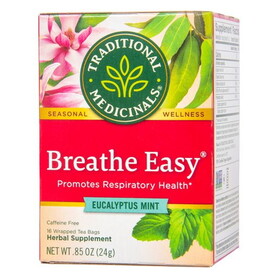 Traditional Medicinals Breathe Easy Eucalyptus Mint, Tea