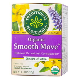 Traditional Medicinals Smooth Move, Original with Senna, Tea, Organic
