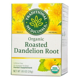 Traditional Medicinals Roasted Dandelion Root, Tea, Organic