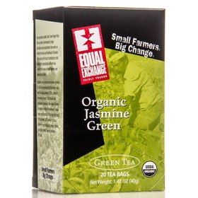 Equal Exchange Jasmine Green Tea, Organic