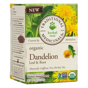 Traditional Medicinals Dandelion Leaf &amp; Root Tea, Organic