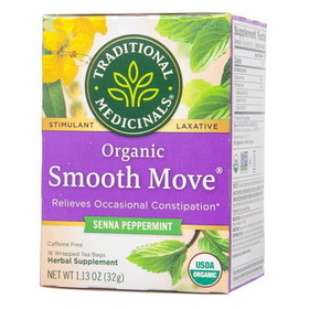 Traditional Medicinals Smooth Move Peppermint Tea, Organic