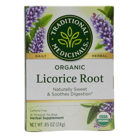 Traditional Medicinals Licorice Root Tea, Organic