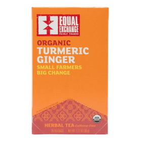 Equal Exchange Turmeric &amp; Ginger Tea, Organic