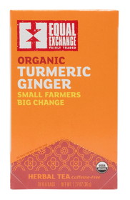 Equal Exchange Turmeric & Ginger Tea, Organic