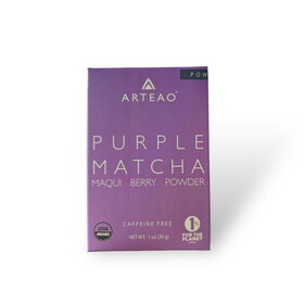 ARTEAO Matcha Powder, Purple Maqui Berry, Organic