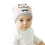 TopTie Baby Cute Owl Beanie Hat for Spring Summer - Gray / Pink