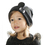 TopTie Baby Lovely Knitted Beanie with Ears & Eyes Hat in Red / Black