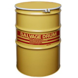 BASCO 110 Gallon Steel Salvage Drum, Lined