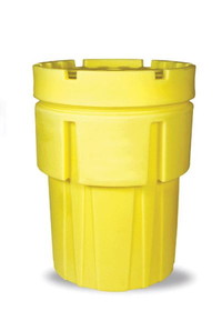 BASCO 30 Gallon Plastic Salvage Overpack Drum