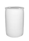 BASCO 1269-M 55 Gallon Tight Head Plastic Drum - Natural, UN Rated