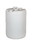 BASCO 1410 UN Rated 15 Gallon Plastic Drum - Natural, Closed Head, Price/Each