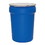 BASCO Eagle&#174; 30 Gallon Plastic Drum, Open Head, UN Rated, Lever Lock - Blue, Price/each