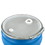 BASCO 20 Gallon Plastic Drum, Open Head, UN Rated, Lever Lock - Blue, Price/each