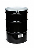 BASCO 194 UN Rated 55 Gallon Steel Drum - White, Unlined
