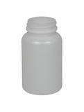 BASCO 6.75 oz Natural HDPE Wide Mouth Bottle