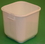BASCO 1 Gallon Square Plastic Container IPL Tamper Evident, Price/Each