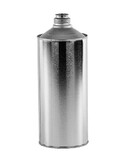 BASCO 1/2 Pint Metal Round Top Can, 1 3/4 Inch Delta Opening