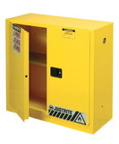 BASCO Justrite® Flammable Liquid Storage Cabinet 2 Door Manual