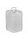 BASCO 2534 UN Rated 5 Gallon Plastic Drum - Natural, Closed Head, Price/Each