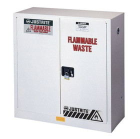 BASCO Justrite&#174; Flammable Waste Safety Cabinets 2-Door Manual